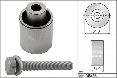 Schaeffler Ina Umlenk-/Führungsrolle, Zahnriemen [Hersteller-Nr. 532083310] für Subaru von Schaeffler INA