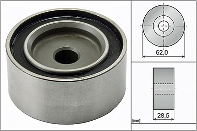 Schaeffler Ina Umlenk-/Führungsrolle, Zahnriemen [Hersteller-Nr. 532037920] für Toyota von Schaeffler INA