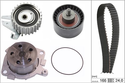 Schaeffler Ina Wasserpumpe + Zahnriemensatz [Hersteller-Nr. 530022630] für Alfa Romeo, Fiat von Schaeffler INA