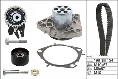 Schaeffler Ina Wasserpumpe + Zahnriemensatz [Hersteller-Nr. 530062630] für Alfa Romeo, Fiat von Schaeffler INA