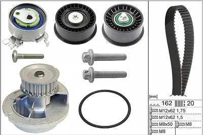 Schaeffler Ina Wasserpumpe + Zahnriemensatz [Hersteller-Nr. 530044131] für Opel, Saab von Schaeffler INA