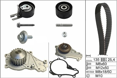 Schaeffler Ina Wasserpumpe + Zahnriemensatz [Hersteller-Nr. 530036930] für Citroën, Suzuki von Schaeffler INA