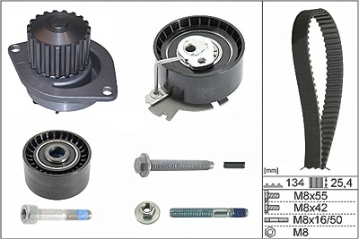 Schaeffler Ina Wasserpumpe + Zahnriemensatz [Hersteller-Nr. 530037930] für Peugeot, Citroën von Schaeffler INA