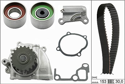 Schaeffler Ina Wasserpumpe + Zahnriemensatz [Hersteller-Nr. 530047730] für Mazda von Schaeffler INA