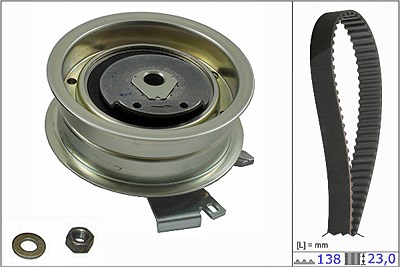 Schaeffler Ina Zahnriemensatz [Hersteller-Nr. 530017110] für Audi, Seat, Skoda, VW von Schaeffler INA