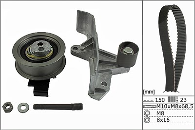 Schaeffler Ina Zahnriemensatz [Hersteller-Nr. 530054610] für Audi, Seat, Skoda, VW von Schaeffler INA