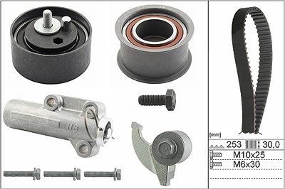 Schaeffler Ina Zahnriemensatz [Hersteller-Nr. 530017910] für Skoda, VW, Audi von Schaeffler INA