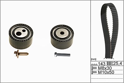 Schaeffler Ina Zahnriemensatz [Hersteller-Nr. 530044710] für Citroën, Peugeot von Schaeffler INA