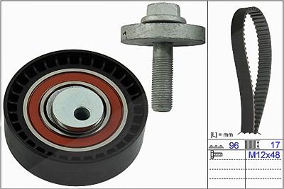 Schaeffler Ina Zahnriemensatz [Hersteller-Nr. 530060410] für Dacia, Lada, Renault von Schaeffler INA