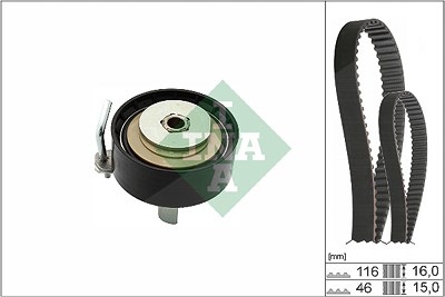 Schaeffler Ina Zahnriemensatz [Hersteller-Nr. 530074510] für Ford von Schaeffler INA