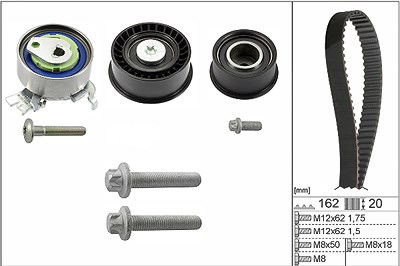 Schaeffler Ina Zahnriemensatz [Hersteller-Nr. 530044310] für Opel von Schaeffler INA