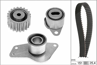 Schaeffler Ina Zahnriemensatz [Hersteller-Nr. 530018510] für Renault von Schaeffler INA