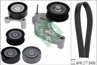 Schaeffler Ina Keilrippenriemensatz [Hersteller-Nr. 529055410] für Volvo von Schaeffler INA