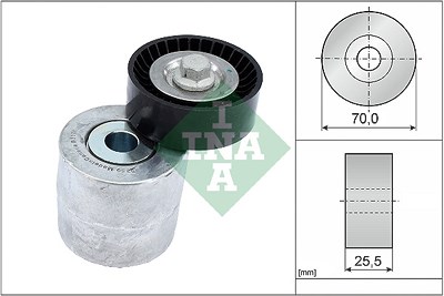 Schaeffler Ina Riemenspanner, Keilrippenriemen [Hersteller-Nr. 534071510] für Subaru von Schaeffler INA