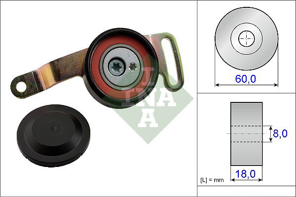 Riemenspanner, Keilrippenriemen INA 533 0078 10 von INA