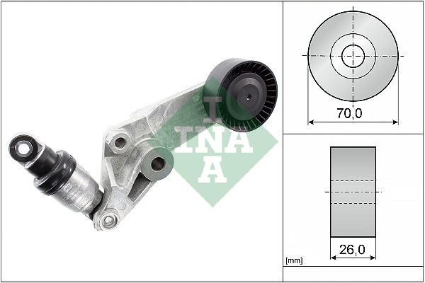 Riemenspanner, Keilrippenriemen INA 534 0016 10 von INA