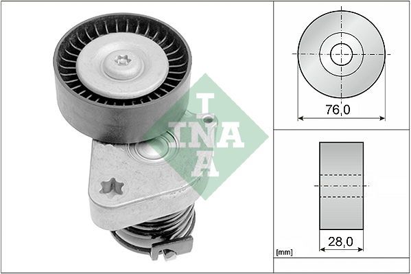 Riemenspanner, Keilrippenriemen INA 534 0081 30 von INA