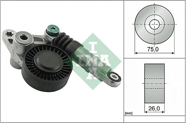 Riemenspanner, Keilrippenriemen INA 534 0098 10 von INA