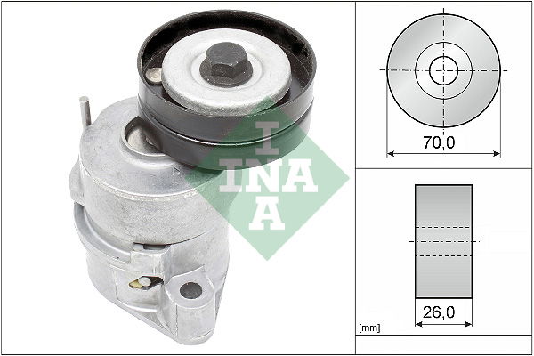 Riemenspanner, Keilrippenriemen INA 534 0102 30 von INA