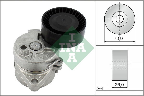 Riemenspanner, Keilrippenriemen INA 534 0104 10 von INA