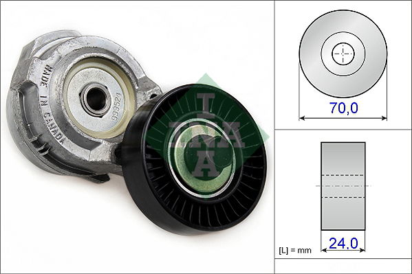 Riemenspanner, Keilrippenriemen INA 534 0137 30 von INA