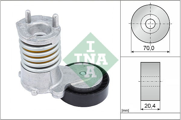 Riemenspanner, Keilrippenriemen INA 534 0274 10 von INA