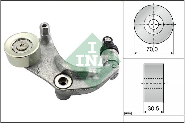 Riemenspanner, Keilrippenriemen INA 534 0316 10 von INA