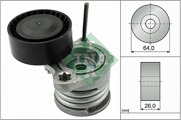 Riemenspanner, Keilrippenriemen INA 534 0331 10 von INA