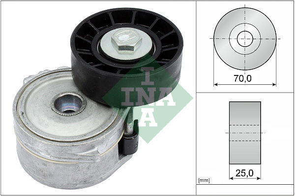 Riemenspanner, Keilrippenriemen INA 534 0334 10 von INA