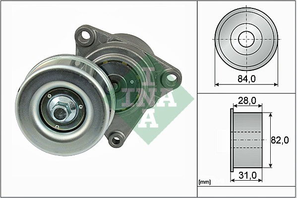 Riemenspanner, Keilrippenriemen INA 534 0359 10 von INA