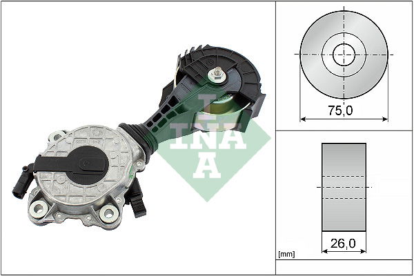 Riemenspanner, Keilrippenriemen INA 534 0425 10 von INA