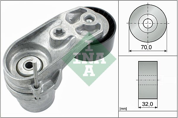 Riemenspanner, Keilrippenriemen INA 534 0433 10 von INA