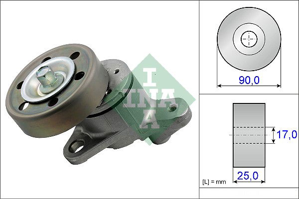 Riemenspanner, Keilrippenriemen INA 534 0437 10 von INA