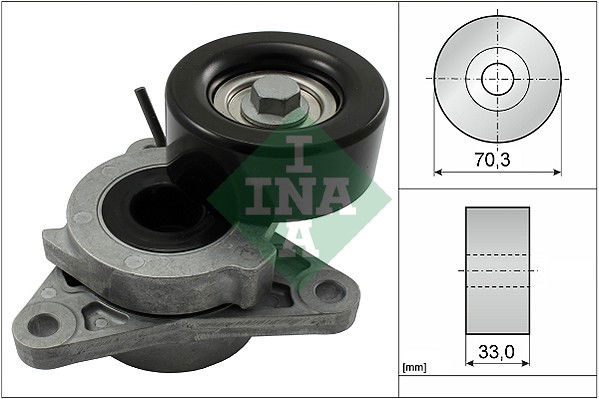 Riemenspanner, Keilrippenriemen INA 534 0606 10 von INA