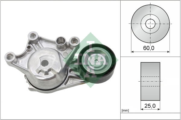 Riemenspanner, Keilrippenriemen INA 534 0654 10 von INA