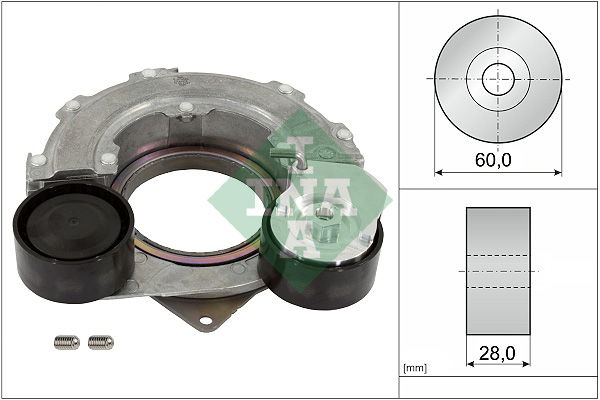 Riemenspanner, Keilrippenriemen INA 534 0707 10 von INA