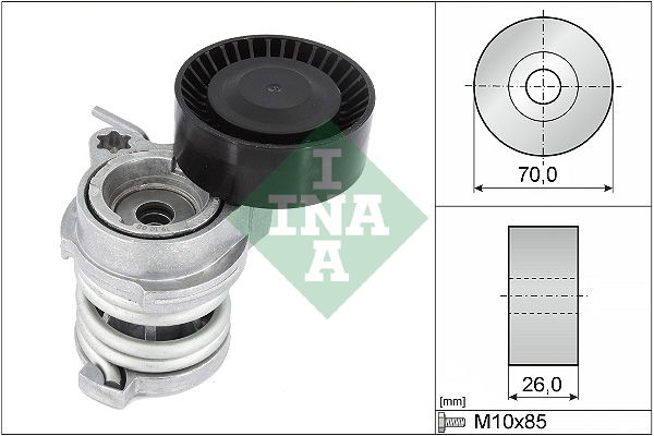 Riemenspanner, Keilrippenriemen INA 534 0708 10 von INA