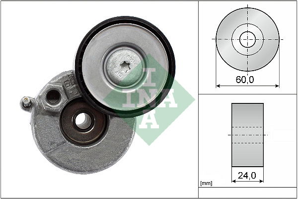 Riemenspanner, Keilrippenriemen INA 534 0728 10 von INA