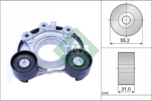 Riemenspanner, Keilrippenriemen INA 534 0774 10 von INA