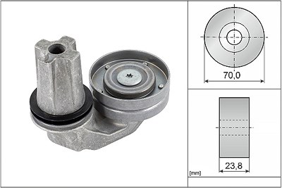 Schaeffler Ina Spannarm, Keilrippenriemen [Hersteller-Nr. 534063510] für Land Rover von Schaeffler INA