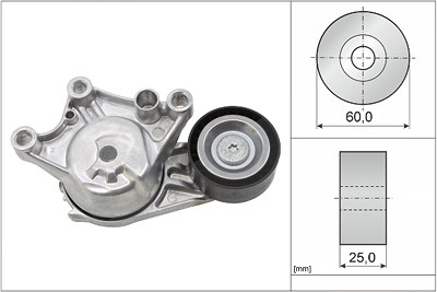 Schaeffler Ina Spannarm, Keilrippenriemen [Hersteller-Nr. 534065410] für Citroën, Ds, Opel, Peugeot von Schaeffler INA