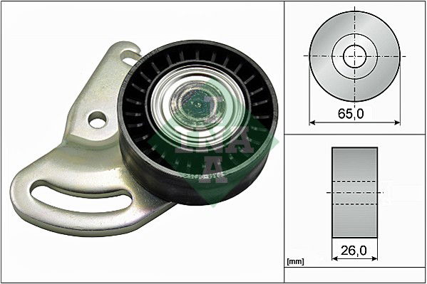 Spannrolle, Keilrippenriemen INA 531 0591 30 von INA