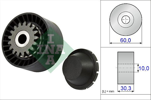 Spannrolle, Keilrippenriemen INA 531 0811 10 von INA