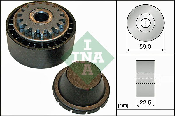 Spannrolle, Keilrippenriemen INA 531 0854 10 von INA