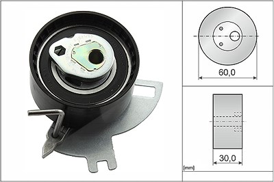 Schaeffler Ina Spannrolle, Zahnriemen [Hersteller-Nr. 531088510] für Citroën, Ds, Fiat, Ford, Ford Usa, Jaguar, Lancia, Land Rover, Mitsubishi, Opel, von Schaeffler INA