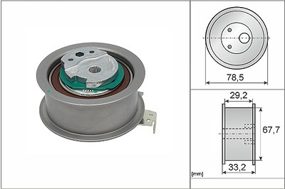 Schaeffler Ina Spannrolle, Zahnriemen [Hersteller-Nr. 531092710] für Volvo von Schaeffler INA