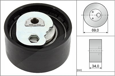 Schaeffler Ina Spannrolle, Zahnriemen [Hersteller-Nr. 531094110] für Fiat, Iveco von Schaeffler INA