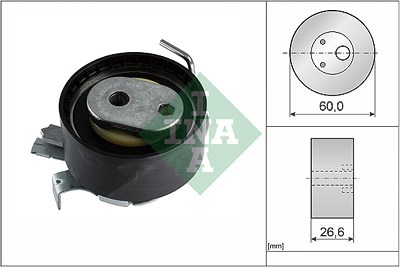 Schaeffler Ina Spannrolle, Zahnriemen [Hersteller-Nr. 531096110] für Volvo von Schaeffler INA