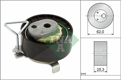 Schaeffler Ina Spannrolle, Zahnriemen [Hersteller-Nr. 531100210] für Volvo von Schaeffler INA