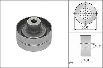 Schaeffler Ina Umlenk-/Führungsrolle, Keilrippenriemen [Hersteller-Nr. 532091010] für Ford von Schaeffler INA